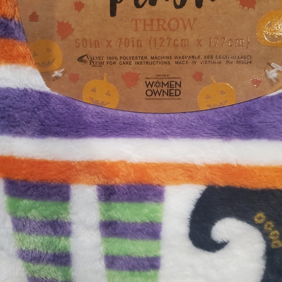 Hocus Pocus Witch Leg Throw-NWT - Picture 3 of 4